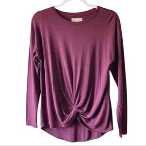 Lou & Grey for LOFT Twist-Front Top